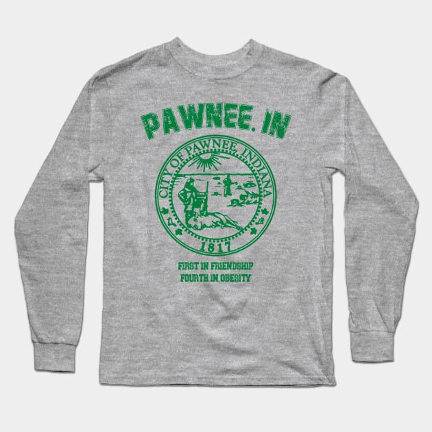 Pawnee IN Long Sleeve T-Shirt by Kishiton